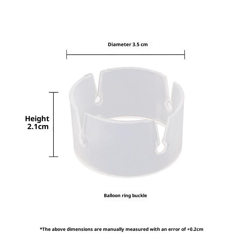 50/100 шт. Кольцо-застежка для шаров, Пластиковые клипсы-держатели для шаров, Кольцо-защелка, Держатель для шаров для свадьбы, дня рождения, принадлежности для шаров