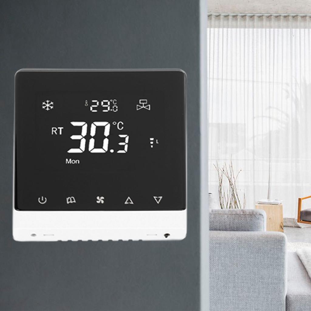 2 в 1 беспроводной интеллектуальный термостат ЖК-дисплей кондиционер обогреватель пола панель управления температурой 