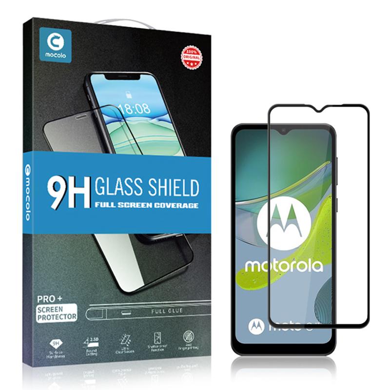 MOCOLO для Motorola Moto E13 4G (2023) Закаленное стекло, полноэкранный протектор, вторичная закалка, шелкография, противовзрывная пленка
