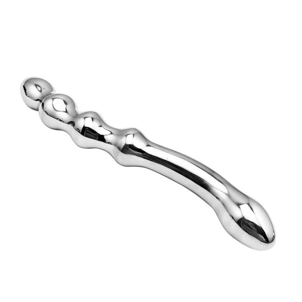 Тяжелая анальная пробка из нержавеющей стали, мужской массаж простаты, металлическая Анальная пробка, анальный расширитель влагалища, секс-игрушки для точки G для женщин и мужчин