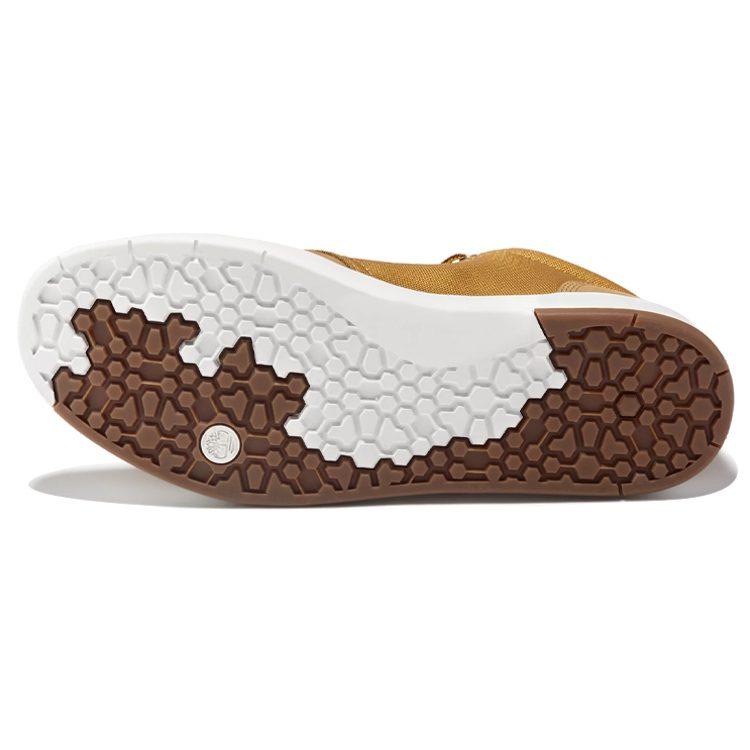 Timberland Ботинки Chukka Davis Square из кожи и ткани 'Wheat' A1OI3231