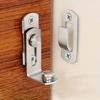 2Pcs Door Lock Guard Latch Bolt 90 Degree 304 Stainless Steel Toggle Latch Sliding Barn Door Lock Wine Cabinet Closet Right Angle Lock