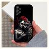 Чехол для телефона Мексиканский Череп Катрины Девочка Для Samsung S25,S24,S23,S22,S20,S21,S10,Ultra,Plus,Lite,FE, Мягкий Силиконовый Черный Чехол