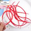 20Pcs57 Big Red Feather Diy Jewelry Accessories Clothing Handicrafts Decorative Materials