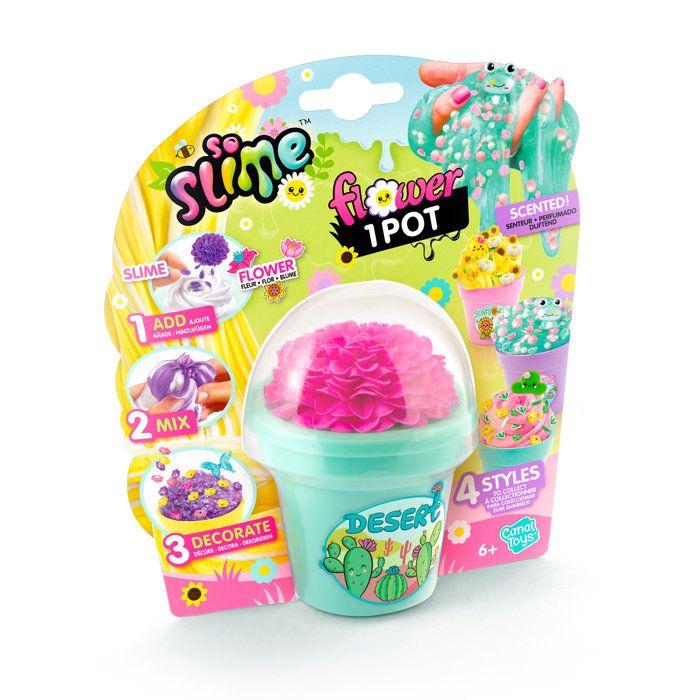 Слайм Цветок 1 Горшок -So Slime- Canal Toys С 6 лет - SSC 417