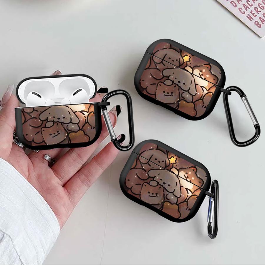 Case For Airpods 1 Pro3 4 3 2 Pro Pro2 Earphone Cases Cover Cartoon Little Animals