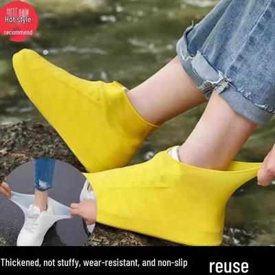 Водонепроницаемые Нескользящие Чехлы для Резиновых Сапог, Утолщенные и Износостойкие для Мужчин и Женщин