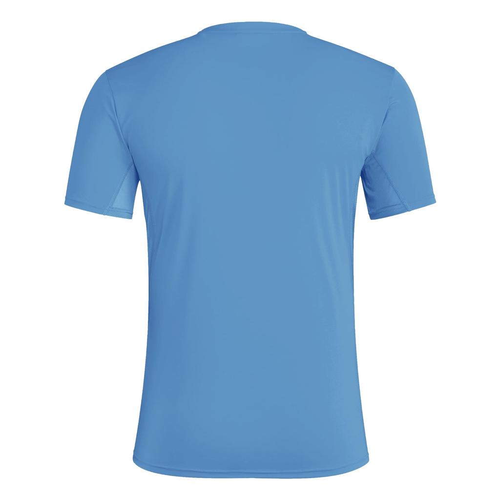 Adidas Men's Adizero E Running Short Sleeve T-Shirt, IEJ32, Ray Blue (KA2937), Size L