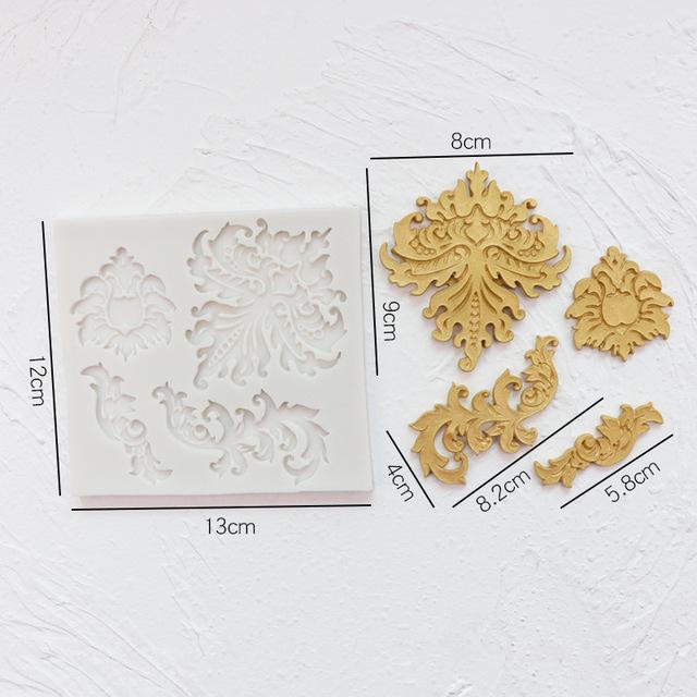 Силиконовые формы для цветов и виноградной лозы, декор для торта своими руками, инструменты для украшения торта, шоколадные конфеты из глины, сахарные ремесла