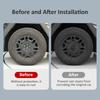 Heenvn Center Wheel Hub Cover For Tesla Cybertruck 2024-2026 4PCS Wheel Center Caps Hubcap Modification Car Exterior Accessories