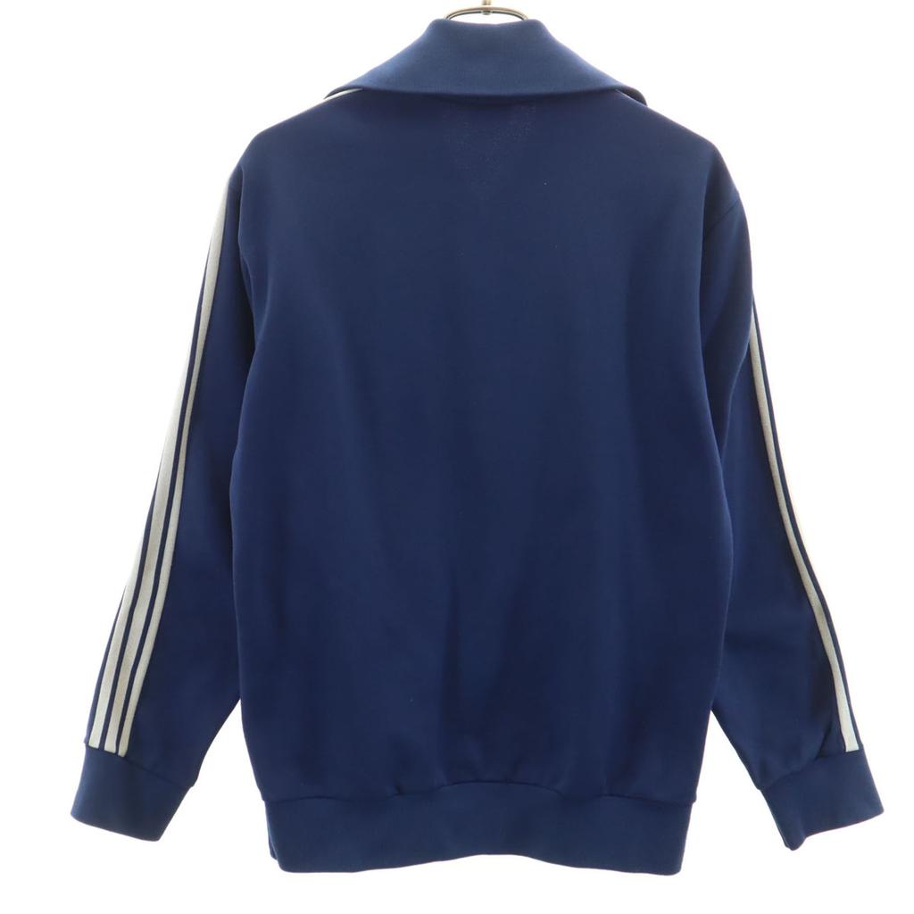 adidas 60s Made in France VENTEX Worldmark Track jacket Navy Jersey Men's Used