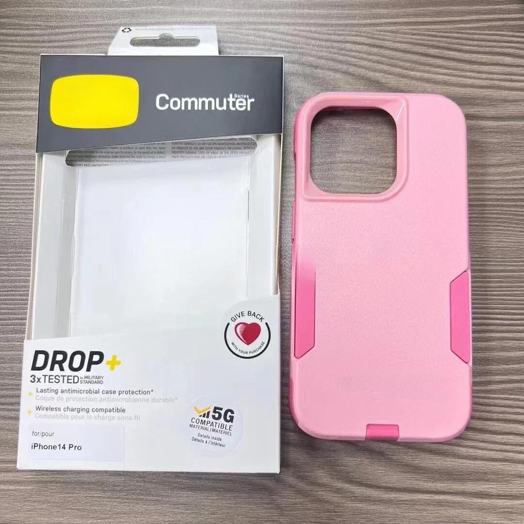 Роскошный модный прочный бронированный чехол Commuter Series для iPhone 15 Pro Max 14 13 12 11, жесткий однотонный ударопрочный защитный чехол