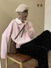 Winter Korean Style Slimming Casual Student Lazy Pullover Knitwear with Sweet Doll Collar