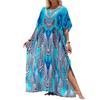 Ladies Loose Beach Cover Up Robe Vacation Sun Shirt Cover Up
