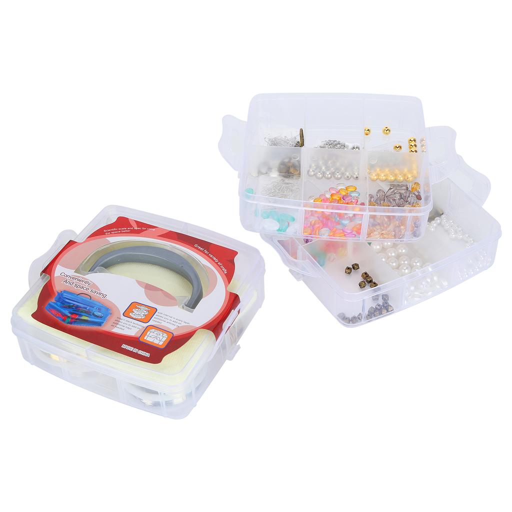 804 шт. набор принадлежностей для изготовления ювелирных изделий инструменты для бисероплетения DIY ожерелье браслет серьги материалы