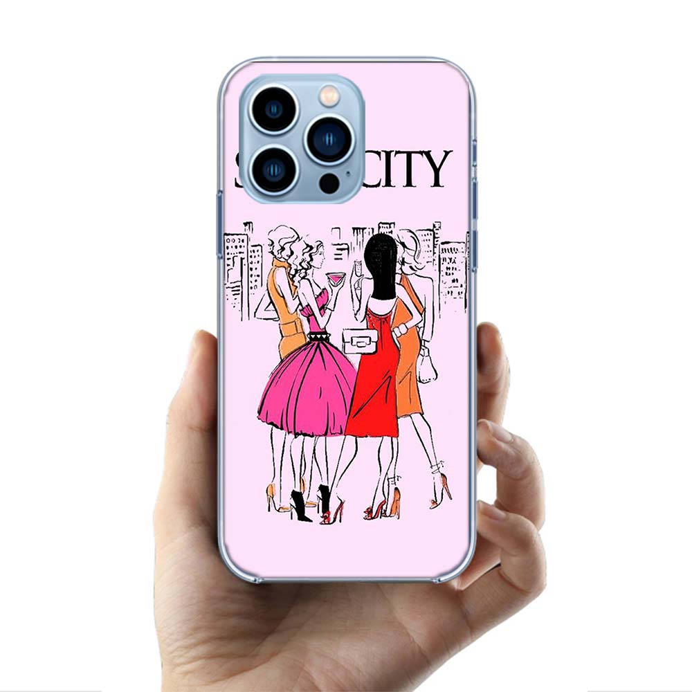 Sex and the City Cases Phone Case For Iphone 17E 16E 17 Air 16 Pro Max 15 Pro 14 Plus 11 13 12 Mini Cover Cases Compatible with