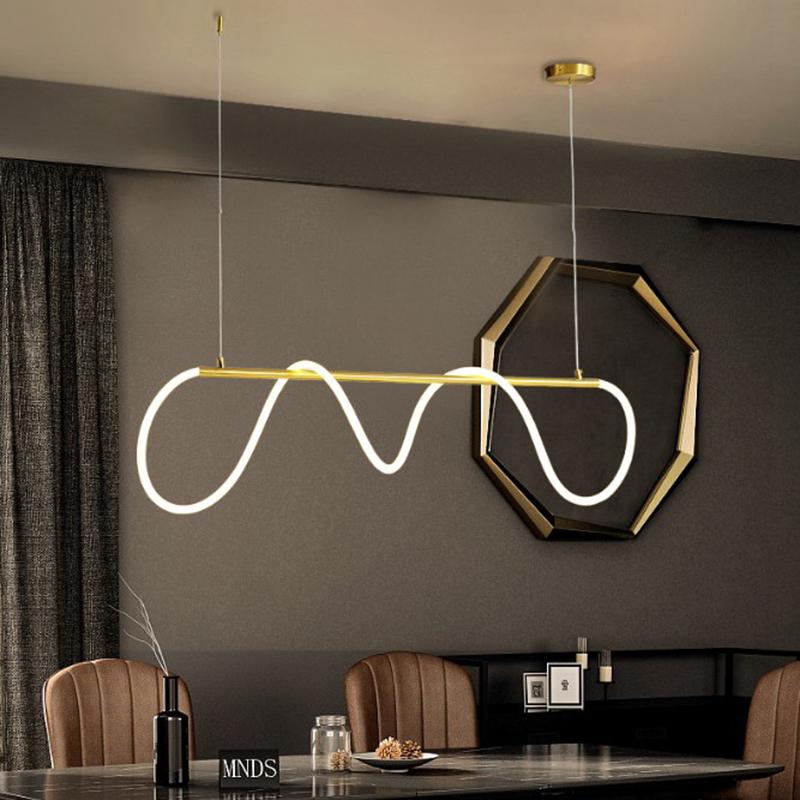 Modern art home decor led lights pendant light lamps for living room Chandeliers for dining room hanging light indoor lighting