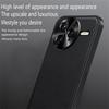 For Xiaomi Redmi K80 5G/Poco F7 Pro 5G Case PU+TPU+PC Phone Back Cover with Metal Lens Frame