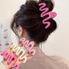 11 см волнистые нерегулярные геометрические заколки для волос для женщин и девочек сладкие ацетатные волнистые заколки для волос шпильки аксессуары для волос