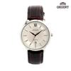 ORIENT Корейские Мужские Классические Наручные Часы с Кожаным Ремешком OT560MA