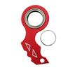 Keychain Spinner Fidget Toy Pocket-sized Fingertip Metal Gadget Keyring Stress Relief & Anti-Anxiety Toys for Teens & Adults