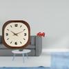 Элегантные бесшумные настенные часы и бумажные веера Года Дракона для дома, офиса, спальни, кухни