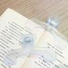 Простые фиксированные зажимы для книг Матовый прозрачный держатель страниц для чтения Инструмент Зажим для заметок Кавайные настольные аксессуары Практичный держатель для записок
