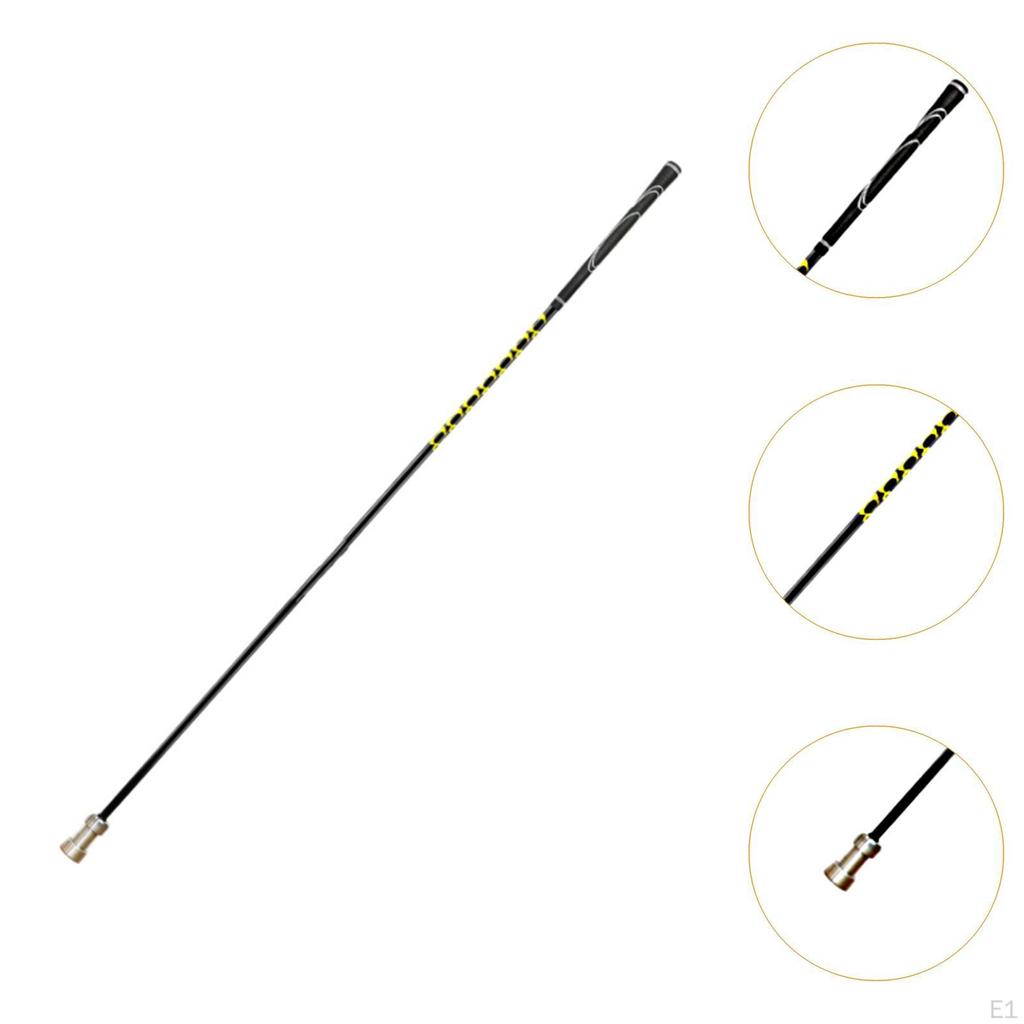 Golf Swing Trainer Practice Rod Training Equipment for Improved Rhythm Strength Chipping