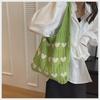 2023 Summer Ladies' Handmade Wool Knit Love Shoulder Bag