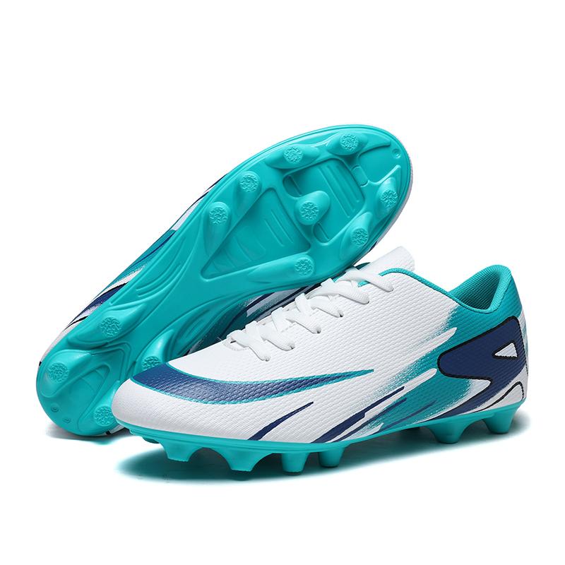 Новые мужские футбольные бутсы Мягкие тренировочные Профессиональные футбольные бутсы Унисекс Ультралегкие Дышащие Спортивные Шипы для травы Матчевые Кроссовки
