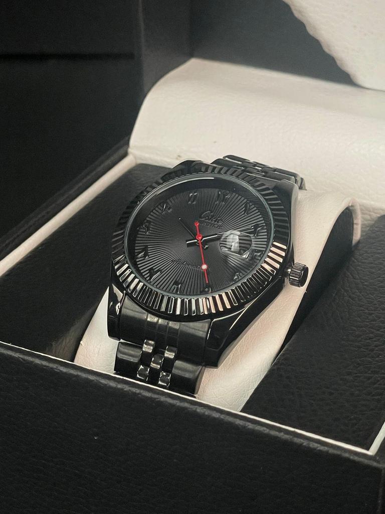 Швейцарский бренд Ультратонкие Мужские Стальные Бизнес-Часы - Высококлассный Водонепроницаемый Дизайн