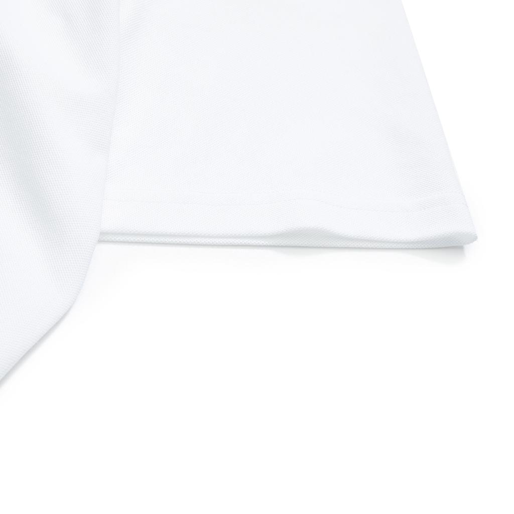 Fila Fusion Дышащая футболка-поло с коротким рукавом и принтом логотипа для мужчин Белый T11M326101FWT