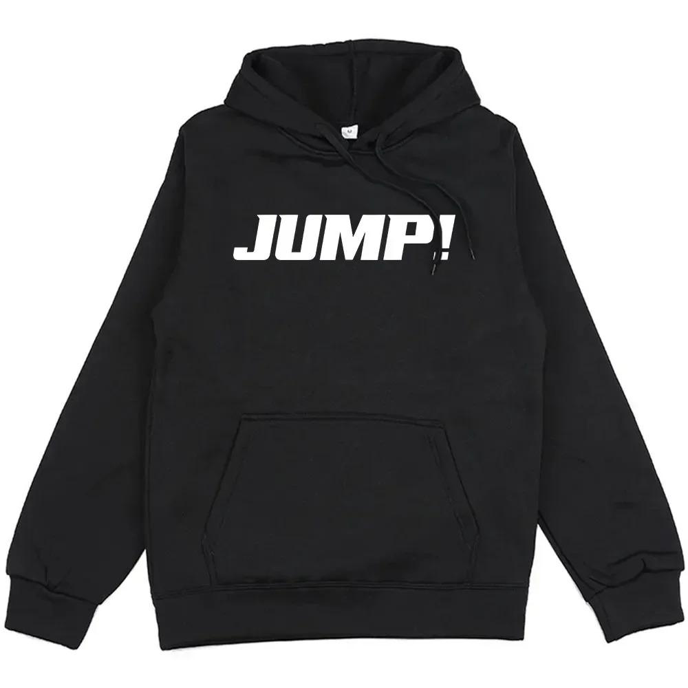 2026 Black and Pink Jump Single Hoodies Korean Girls Band Fashion Sweatshirts Long Sleeve Loose Pocket Pullovers Unisex Streetwear
