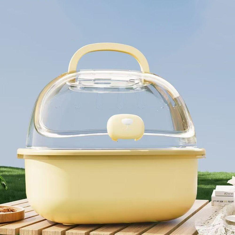 Прочная клетка для хомяка, переносная переносная клетка для домашних животных, переносная клетка для мелких животных