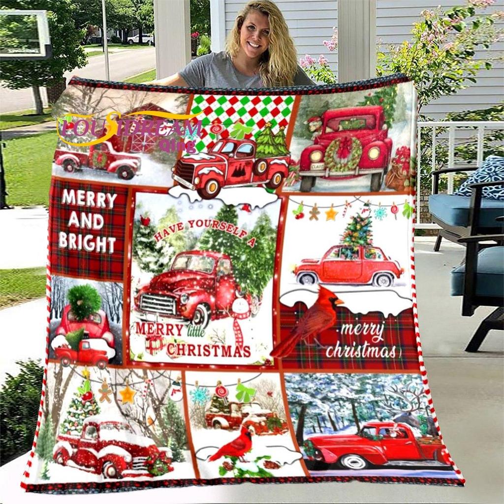 Одеяло с Рождеством, мягкое одеяло, пылезащитный чехол, диван-кровать, одеяла для взрослых, украшение для дома