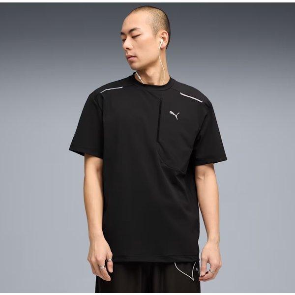 Puma Pumatech Свободная футболка с карманом из вафельного трикотажа 636825 01