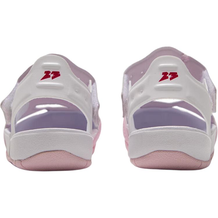 Jordan Расклешенные Мягкие Удобные Модные Универсальные Низкие Детские Сандалии Детские Сандалии Пена-Розовый CI7849-608