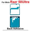 For Moto Razr 40 Ultra 50 50U 40U Inner Screen Adhesive LCD Display Sticker Glue Back Cover Adhesive Replacement