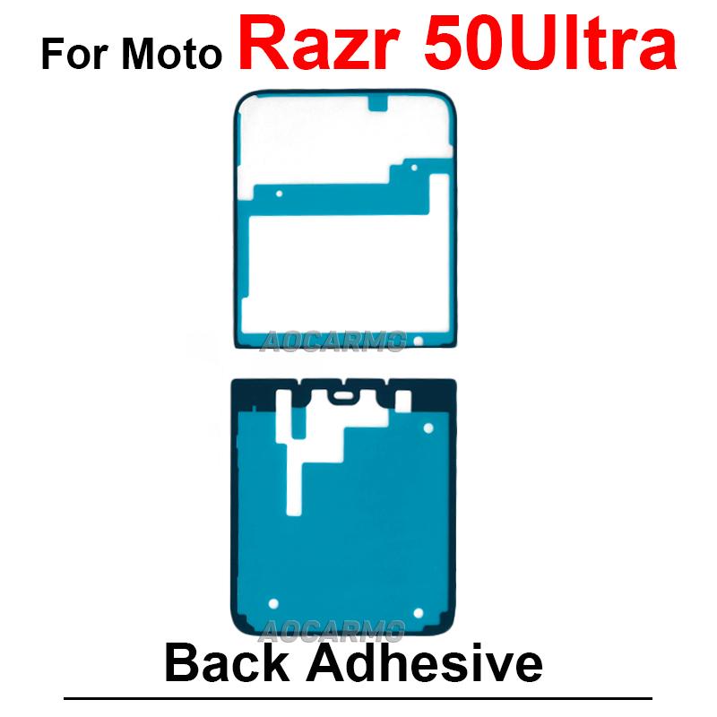 For Moto Razr 40 Ultra 50 50U 40U Inner Screen Adhesive LCD Display Sticker Glue Back Cover Adhesive Replacement