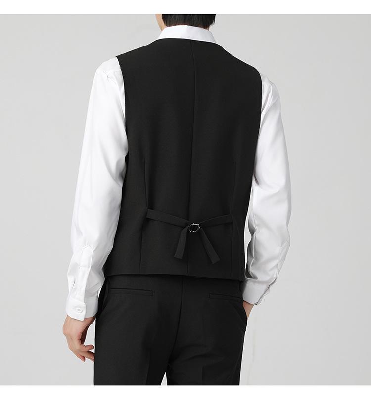 Men's Business Suit Vest for Weddings and Work