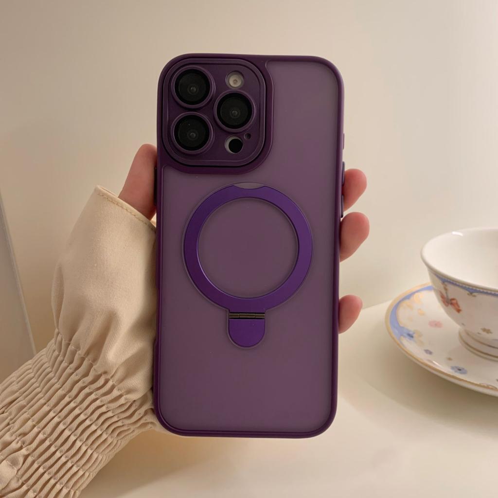 Hot selling alloy lens Apple 16 suitable for iPhone 15 Promax phone case holder magnetic