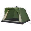4 Person Camping Tent Green Quick Release