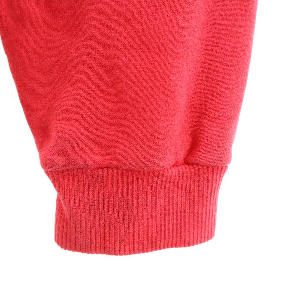 Mickey Family 90-х годов Принт Микки Мауса Тренировочный джемпер с длинным рукавом Мужской Б/У