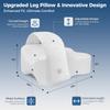 Knee Pillow, Memory Foam Sofa Pillow for Side Sleeping, Between Legs Pillow for Relief Sciatica Hip Lower Back Pain,