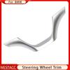 ABS хромированная накладка на руль автомобиля декоративная наклейка для BMW 3 серии F30 F34 320 328 2013 2014 стиль