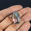 Tree Of Life Mystic Topaz Gemstone Copper Wire Wrapped Handmade Jewelry Ring For Her