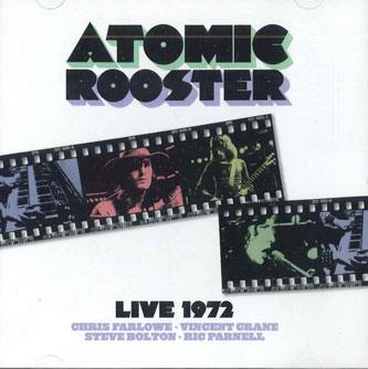 CD ATOMIC ROOSTER - Live From 1972 GSGZ190CD GREY SCALE UK Рок Б/У