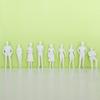 Hnadmade Multi-Style Pose Architectural Models Scale Model White Miniature Figures People Figures
