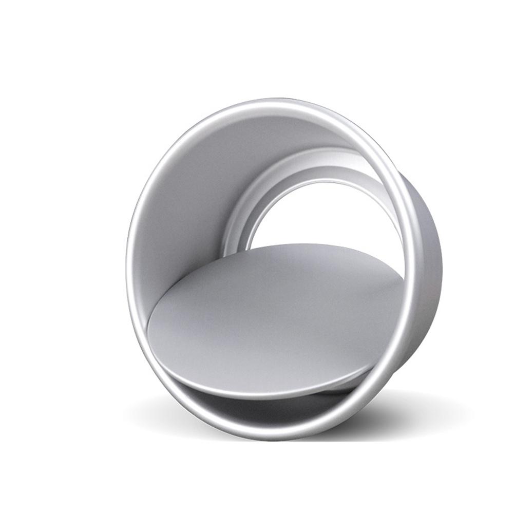 4/6/8/10 Inch Baking Mold Non-stick Aluminium Alloy Round Live Bottom Cake Mould Baking Tray