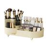 Cosmetics Storage Box Rotating Pen Holder Dresser Table Large Capacity Makeup Brush Lipstick Eye Shadow Puff Storage Rack